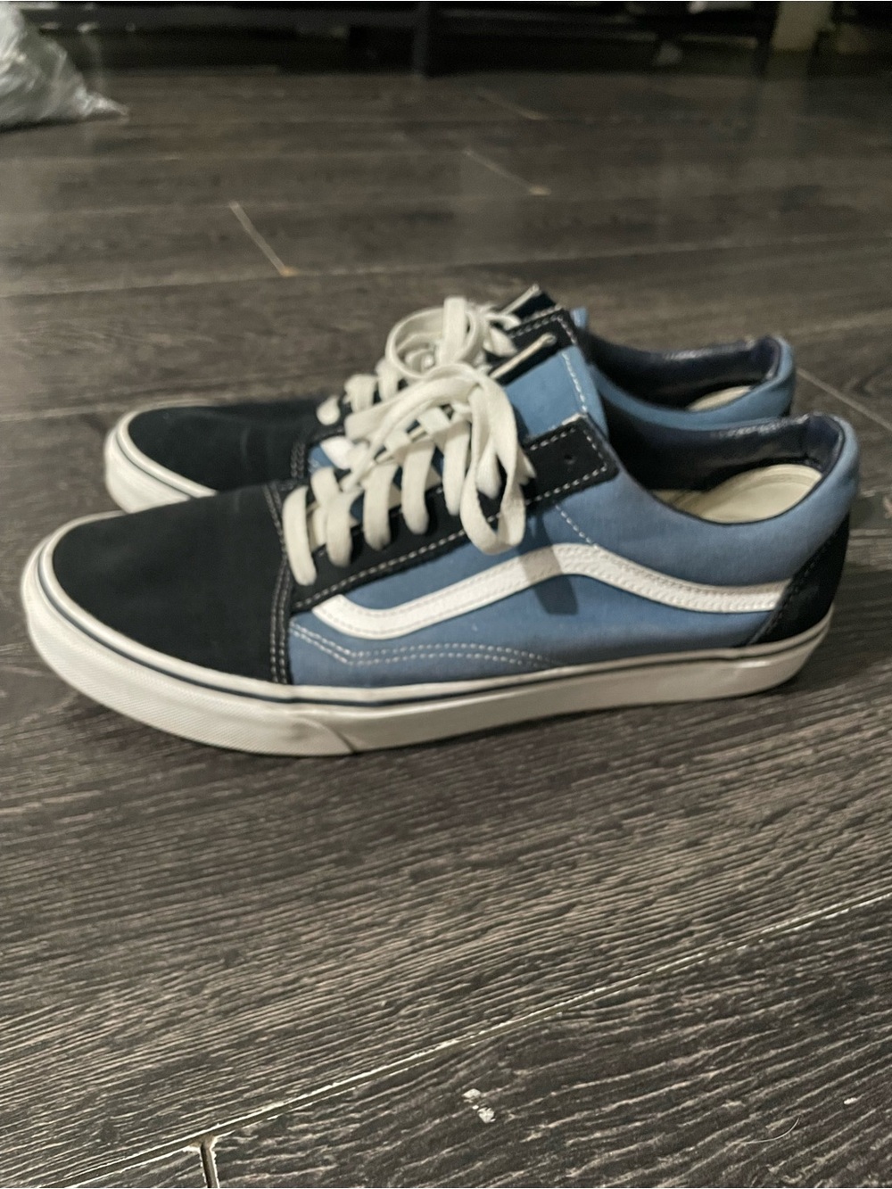 Vans Old Skool Blue Sneakers — Men’s 11
